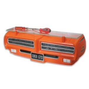 1969 Pontiac GTO The Judge Front End Wall Shelf Orange