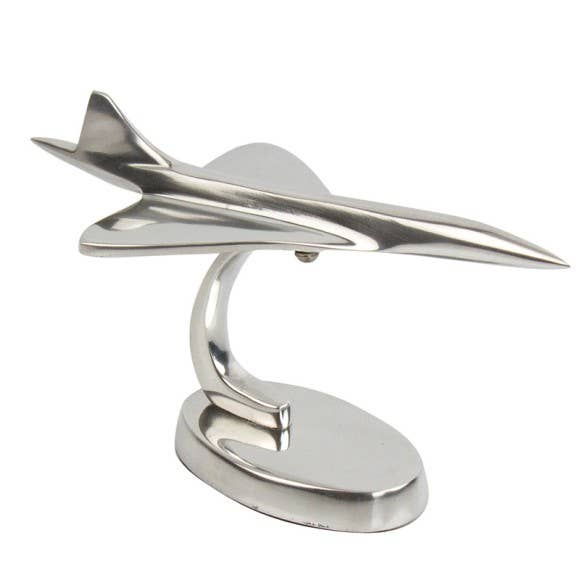Aluminium Concorde Sculpture