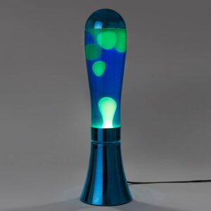Balvi Magma Lava Lamp Blue & Lime