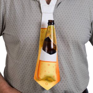 Beer Tie - Mens Gifts, Summer, Beach, Fathers Day, Easter
