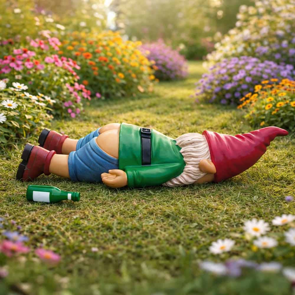 Drunken Gnome Passed Out