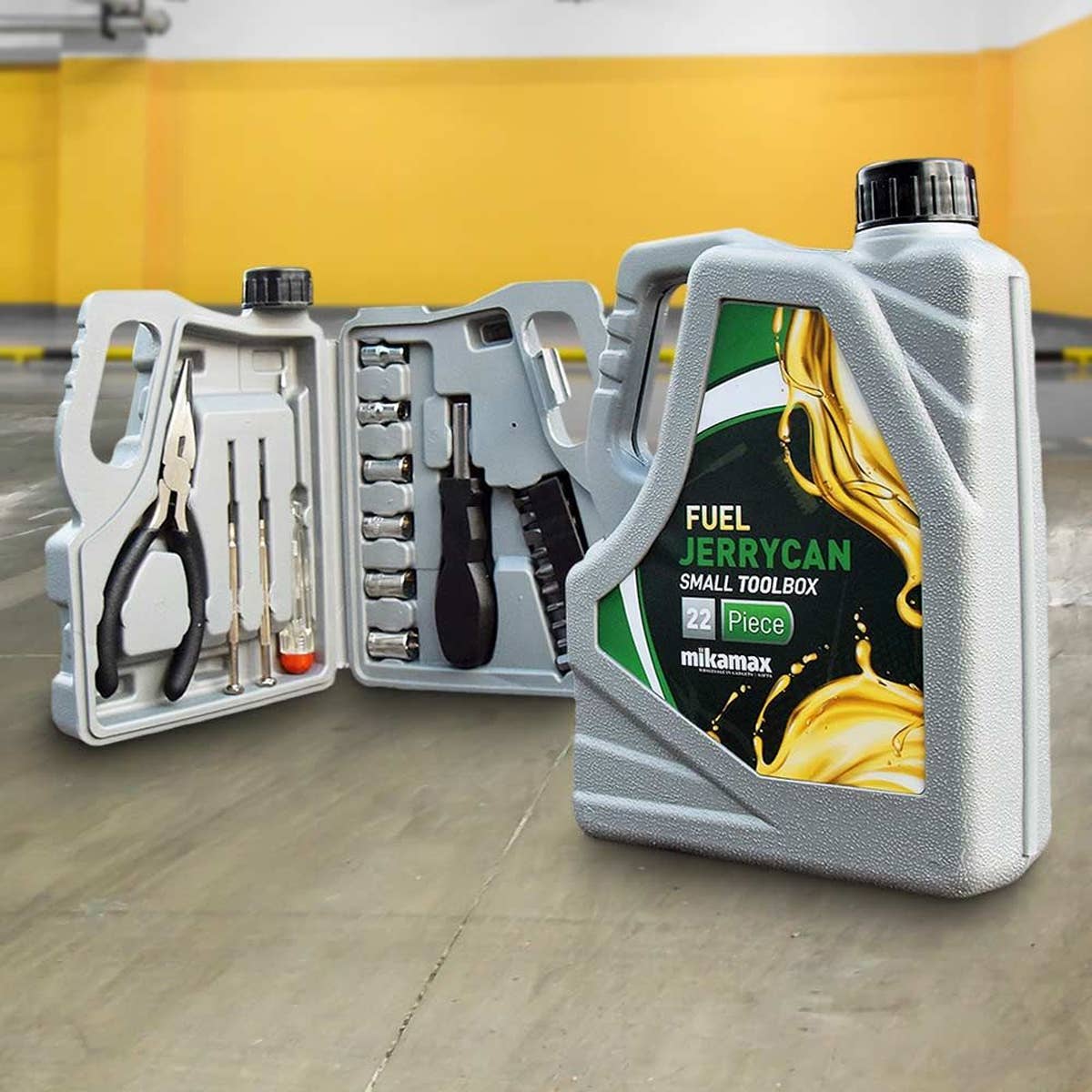 Jerrycan Toolbox - 22-Piece Tool Set