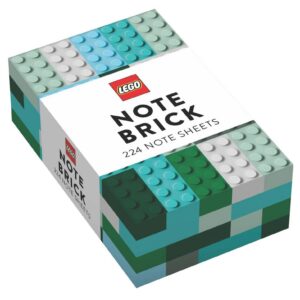LEGO® Note Brick (Blue-Green) (Notepad/Sticky Notes)