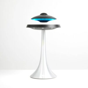Levitating UFO speaker lamp