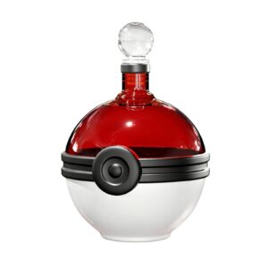 Monster Trainer Capture Sphere Whiskey, Wine Decanter Red