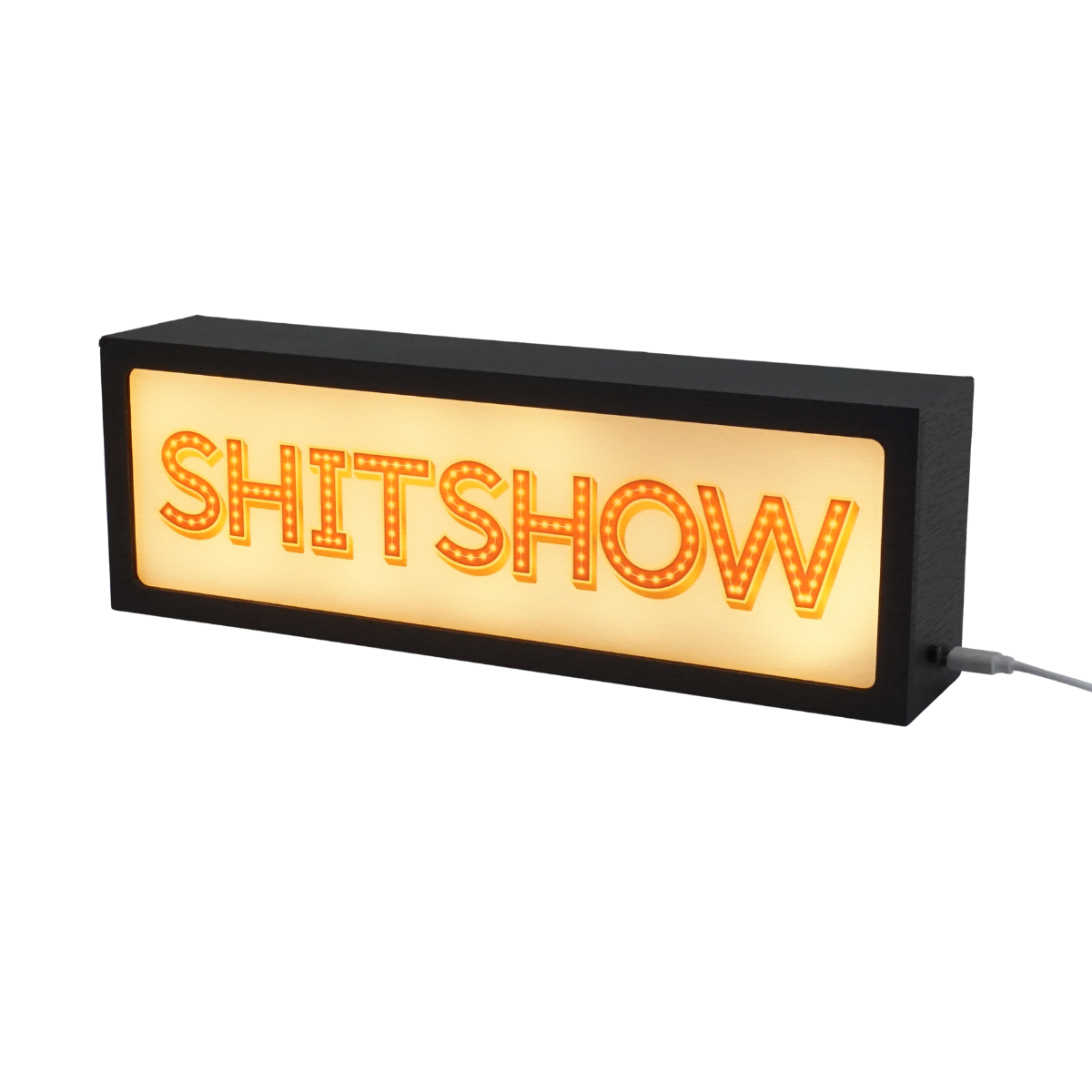 Shitshow LED Lightbox – Fun, Versatile lighting For home, office. Make your space truly yours