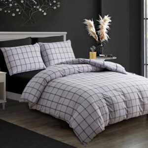 Soft Brushed Microfiber Duvet Cover & Pillowcases