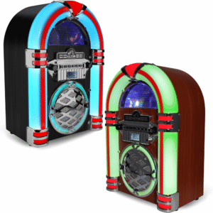 Victor Wilshire Bluetooth Jukebox Radio with LED Lights