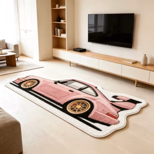 Car Design Bedroom Decorative Rug 60x150cm
