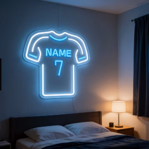 Personalized Neon Sign, Customizable with Name and Number