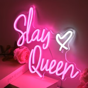 Slay Queen LED Sign