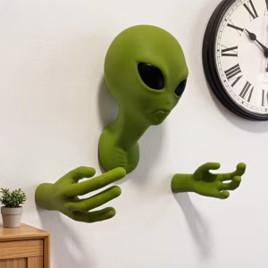border Green Alien Creative Pendant Alien Wall