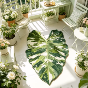 Leaf rug 100x160cm