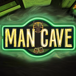 Man Cave LED Neon Sign | Vintage Inspired